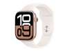 Смартчасовник APPLE Watch S10 GPS 46mm Rose Gold Alu Case with Light Blush Sport Band ML