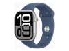 Смартчасовник APPLE Watch S10 GPS 46mm Silver Alu Case with Denim Sport Band SM