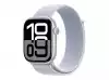 Смартчасовник APPLE Watch S10 GPS 46mm Silver Alu Case with Blue Cloud Sport Loop