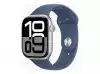 Смартчасовник APPLE Watch S10 GPS 46mm Silver Alu Case with Denim Sport Band ML