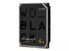 WD Desktop Black 6TB HDD 7200rpm 6Gb/s serial ATA sATA 128MB cache 3.5inch intern RoHS compliant Bulk
