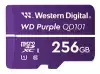 WD Purple 256GB Surveillance microSD XC Class - 10 UHS 1