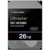 HDD Server WD/HGST ULTRASTAR DC HC590 (3.5’’, 26TB, 512MB, 7200RPM, SATA 6Gb/s, 512E SE NP3) SKU: 0F65672