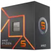 AMD CPU Desktop Ryzen 5 6C/12T 7600 (5.2GHz Max, 38MB,65W,AM5) box, with Radeon Graphics and Wraith Stealth Cooler