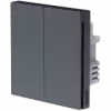 Aqara Smart Wall Switch H1 (no neutral, double rocker): Model No: WS-EUK02; SKU: AK072RUG01