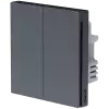 Aqara Smart Wall Switch H1 (with neutral, double rocker): Model: WS-EUK04; SKU: AK074RUG01