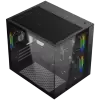 Aqua M Lite (BK, MATX, U3x1 & U2x1, Front & Left TG, 4PCS G22A Reverse & 1PC G22A,ARGB Remote Control Box)
