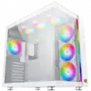 Xigmatek AQUA Ultra Air Arctic EN41914 White, E-ATX/ATX/M-ATX/MINI ITX, USB 3.0 X 2, USB 2.0 X 2, USB-C X 1, HD AUDIO, Mesh Top,2PCS TG,ARGB Strip,7PCS Z20A Arctic
