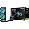 Asrock Challenger 240 Digital, AiO liquid cooler, ARGB, Digital display, 240 mm radiator, AM5, AM4, LGA1851, LGA1700, 90-ACLA36-BAAGA6, Black, 6Y