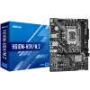 ASROCK Main Board Desktop H610M-HDV/M.2 (S1700, 2x DDR4, 1x PCIe x16, 2x PCIe x1, 4x SATA3 6.0Gb/s, 1x m.2 PCIe, 4x USB 3.2, 5x USB 2.0, 1x Com port header, 1x VGA, 1x HDMI, 1x DP 1.4, 1x GLAN, mATX) Retail