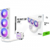 Asrock Pro White 360 ARGB, AiO liquid cooler, 360 mm radiator, AM5, AM4, LGA1851, LGA1700, 90-APRA36-WAAGA6, White, 6Y