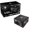 Asrock SL-1000G, 1000W, 80 Plus GOLD, Fully Modular PSU, Japanese Capacitors, 2x EPS 12V CPU(4+4pin), 1x PCIe5.1 (12+4pin), 3x PCIe (6+2pin), 3x 4-pin connectors, 9x SATA, OCP, SCP, OVP, UVP, OTP, OPP protections, 135 mm Axial Fan, ATX 3.1