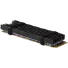 AXAGON CLR-M2L6 passive - M.2 SSD, 80mm SSD, ALU body, silicone thermal pads, height 6mm