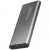 AXAGON EEM2-SG2 USB-C 3.2 Gen 2 - M.2 NVMe / SATA SSD 30-80mm ALU box