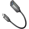 AXAGON RUCM-AFAC USB 3.2 Gen 1 Type-C Male > Type-A Female, cable adapter 0,2m, 3A, ALU