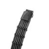 CableMod E-Series Pro ModMesh Sleeved 12VHPWR PCI-e Cable for Super Flower Leadex Platinum / Platinum SE / Titanium / V Gold Pro / V Platinum Pro, EVGA G7 / G6 / G5 / G3 / G2 / P2 / T2 (Carbon, Nvidia 4000 series, 16-pin to Dual 8-pin, 600mm)