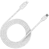 CANYON СFI-12, cable Type C to lightning ,5V3A, 9V2.22A ,PD20W, power cord:18AWG*4C, Signal cord:28AWG*4C, data transfer speed:30M/s, OD4.5MM,2M, PVC, white, Rohs