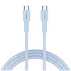CANYON cable OnWire 60CL C-C 60W COLOR Braided 1m Light Blue