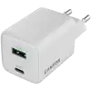 CANYON charger CU45AC GaN 45W 1xPD 1xQC EU White