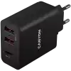 CANYON charger H-08 PD 30W USB-C 2USB-A Black