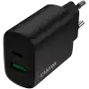 CANYON charger OnCharge 200 20W 1xPD 1xQC EU Black