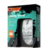 CANYON Puncher GM-11, Gaming Mouse with 7 programmable buttons, Pixart 3519 optical sensor, 4 levels of DPI and up to 4200, 5 million times key life, 1.65m Ultraweave cable, UPE feet and colorful RGB lights, White, size:128.5x67x37.5mm, 105g