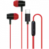CANYON headphones SEP-5 TYPE-C Red