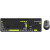 CANYON HSET-W5 EN Keyboard+Mouse AAA+AA Wireless Black