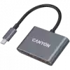 CANYON hub DS-3 3in1 USB-C Dark Grey