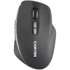 CANYON MW-21, 2.4 GHz Wireless mouse,with 7 buttons, DPI 800/1200/1600, Battery:AAA*2pcs,Dark gray72*117*41mm 0.075kg