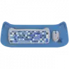 CANYON HSET-W6 EN Keyboard+Mouse Kitty Edition AAA+АА Wireless Blue