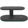 CANYON WS-501 5in1 Wireless charger, with UV sterilizer, with touch button for Running water light, Input QC36W or PD30W, Output 15W/10W/7.5W/5W, USB-A 10W(max), Type c to USB-A cable length 1.2m, 188*90*81mm, 0.249Kg, Black