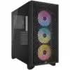 Corsair 3000D RGB Tempered Glass Mid-Tower, Black
