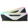 Corsair DDR4, 3200MHz 32GB 2x16GB Dimm, Unbuffered, 16-20-20-38, XMP 2.0, Vengeance RGB RT Heatspreader, RGB LED, Black PCB, 1.35V, for AMD Ryzen
