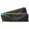 Corsair DDR4, 3600MHz 32GB 2x16GB DIMM, Unbuffered, 18-22-22-42, XMP 2.0, VENGEANCE RGB RT Heatspreader, RGB LED, 1.35V, for AMD Ryzen