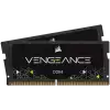 CORSAIR DDR4 3000MHz 16GB 2x28GB SODIMM Unbuffered 18-20-20-38 Black PCB 1.2V Intel Core i7 and AMD Ryzen 4000 Series notebooks