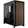 Corsair FRAME 4000D RS Wood Mid-Tower, Black/Walnut