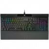 Corsair K70 RGB PRO Mechanical Gaming Keyboard, Backlit RGB LED, CHERRY MX Red, Black, Black PBT Keycaps