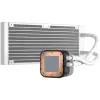 Corsair iCUE H100i RGB ELITE Liquid CPU Cooler - white, 277mm x 120mm x 27mm radiator