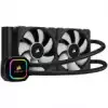 CORSAIR iCUE H100i RGB PRO XT Liquid CPU Cooler, 240mm Radiator, Dual 120mm ML PWM Fans, Intel: LGA1700 (with separate bracket)/LGA115X/LGA1200/LGA20XX, AMD: AM5/AM4/AM3/AM2/sTRX4/sTR4, 5Y warranty, black