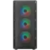 COUGAR AIRFACE PURE RGB PC Case, Mid Tower, Black