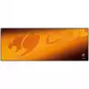 COUGAR ARENA Orange Gaming Mouse Pad, Width (mm/inch) 800/31.49, Length(mm/inch) 300/11.81,Thickness (mm/inch) 5/0.19,Surface Material - Cloth, Base Material - Natural Rubber, Base Color - Black, Surface Color - COUGAR Orange