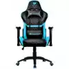 COUGAR Armor One Blue, Gaming Chair, Diamond Check Pattern Design, Breathable PVC Leather, Class 4 Gas Lift Cylinder, Full Steel Frame, 2D Adjustable Arm Rest, 180º Reclining, Adjustable Tilting Resistance