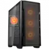 COUGAR Case Uniface RGB, Mid Tower, Mini ITX/Micro ATX / ATX / CEB / E-ATX, Type-C, USB 3.0 x 2, USB 2.0 x 1, Audio/Mic 3.5mm jack x 1, 4x120mm ARGB fans, Tempered glass, 230 x 493 x 475 (mm)