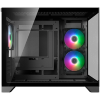COUGAR FV150 Mini RGB PC Case, Mid tower, Black