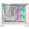 COUGAR FV150 Mini RGB PC Case, Mid tower, White