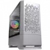 COUGAR MG140 Air RGB - White, Mini Tower, Mini ITX / Micro ATX, USB 3.0 x 2, USB 2.0 x 1, Mic x 1 / Audio x 1, RGB Button, 3x 120mm ARGB fans pre-installed, Built-in LED controller, Patterned Air Vents, 205 x 410 x 420 (mm)