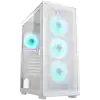 COUGAR MX220 RGB PC Case, Mid Tower, White
