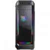 COUGAR MX331-T, Mid Tower, MiniITX/MicroATX/ATX, 204x481x443(mm), USB 3.0 x 2, USB 2.0 x 2, Mic x 1 / Audio x 1, RGB Control Button, Acyrlic with ARGB strips Front Panel, 120mm x 1(ARGB fan x1 pre-installed), 4mm Tempered Glass Left Panel, 5 Fans Max