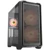 COUGAR MX600 Mini RGB PC Case, Mini Tower, Black